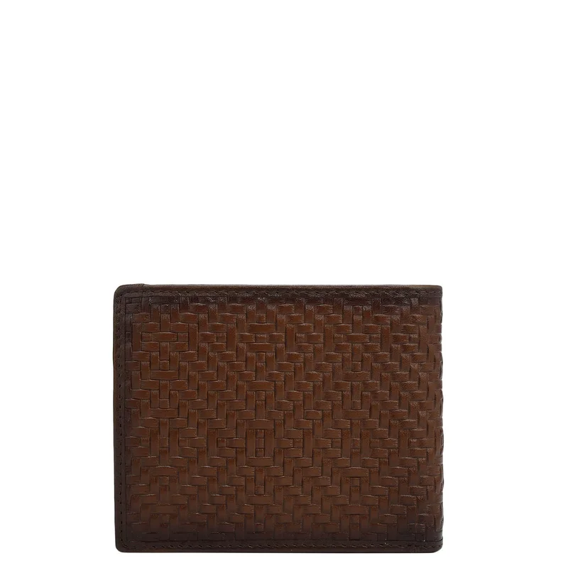 Da Milano Con Cognac Bifold Leather Mens Wallet for Men | Best Price UAE